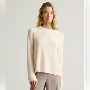 Quince Mongolian Cashmere Fisherman Crew